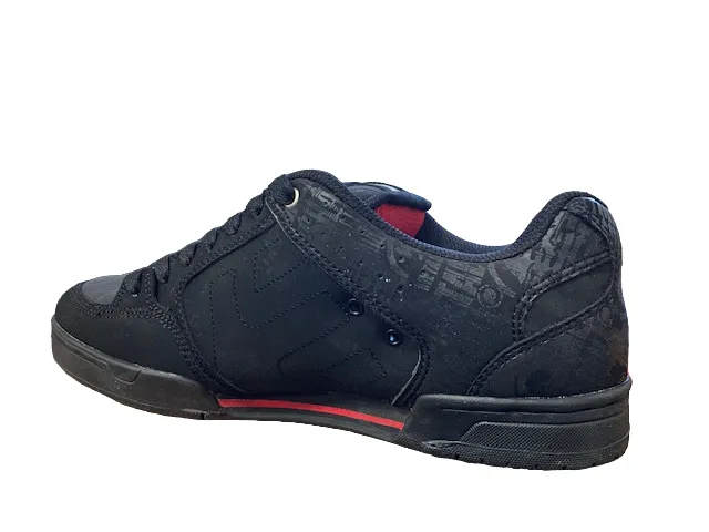 Etnies skate shoe Metal Mulisha Charter 4107000311597 back-red-grey
