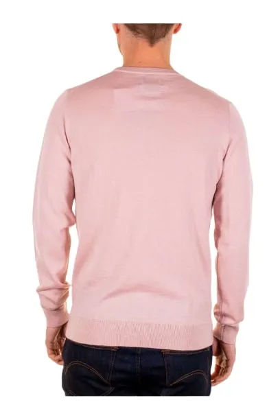 FARAH MULLEN WOOL MAGLIA DA UOMO IN LANA MERINO F4GF4081