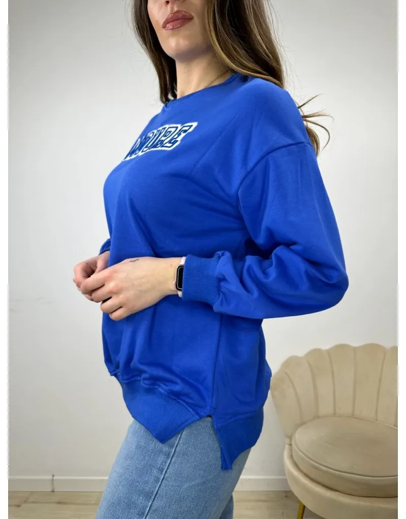 FELPA AMOUR BLU