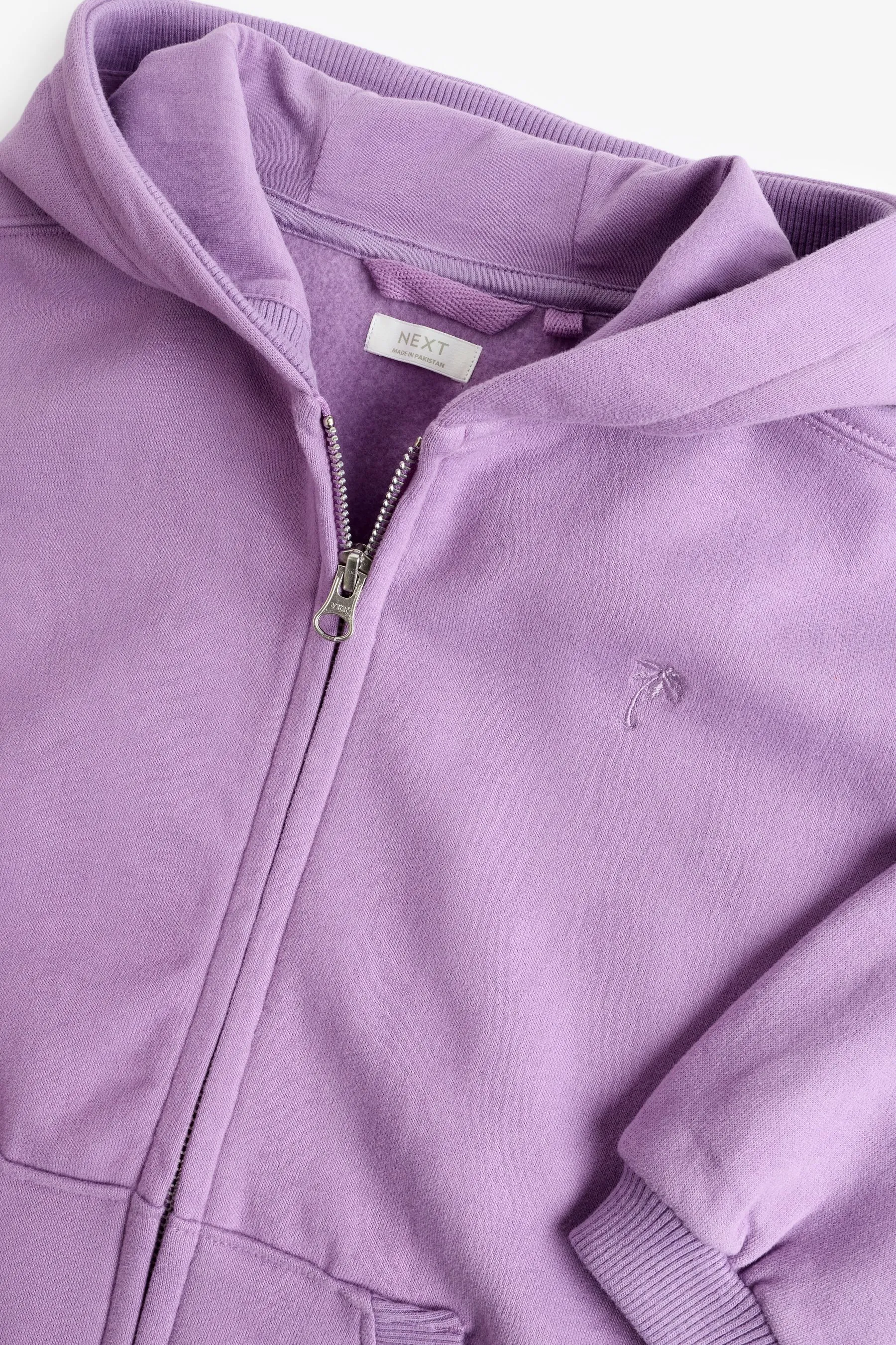 Felpa con cappuccio con zip (3-16anni)    