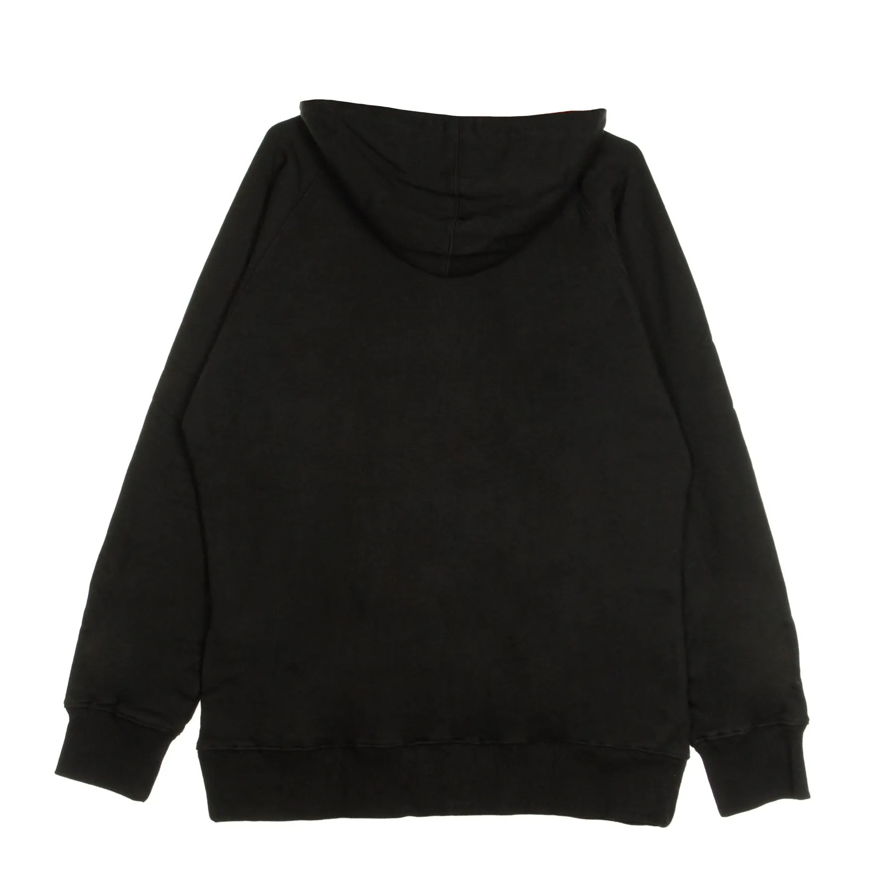 Felpa Leggera Cappuccio Uomo Array Raglan Hood Black
