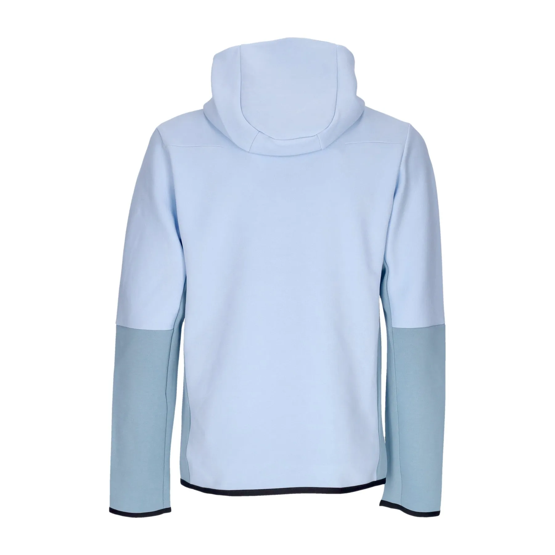 Felpa Leggera Cappuccio Zip Uomo Sportswear Tech Fleece Hoodie Celestine Blue/worn Blue/white