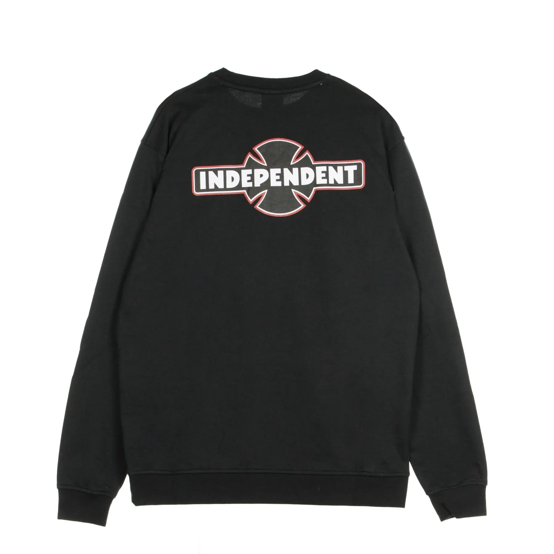 Felpa Leggera Girocollo Uomo Dual Pinline O.g.b.c. Crew Black