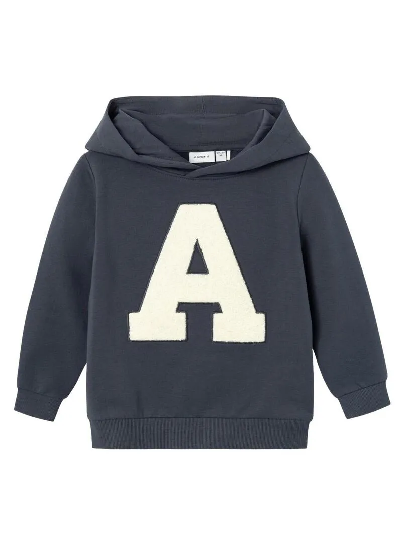 Felpa Name It Oalhan Blu Navy per Bambino