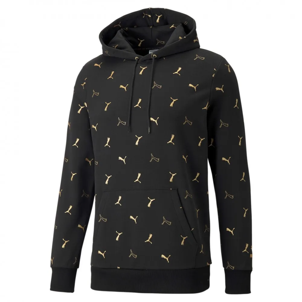FELPA PUMA      L    51 NERO-ORO
