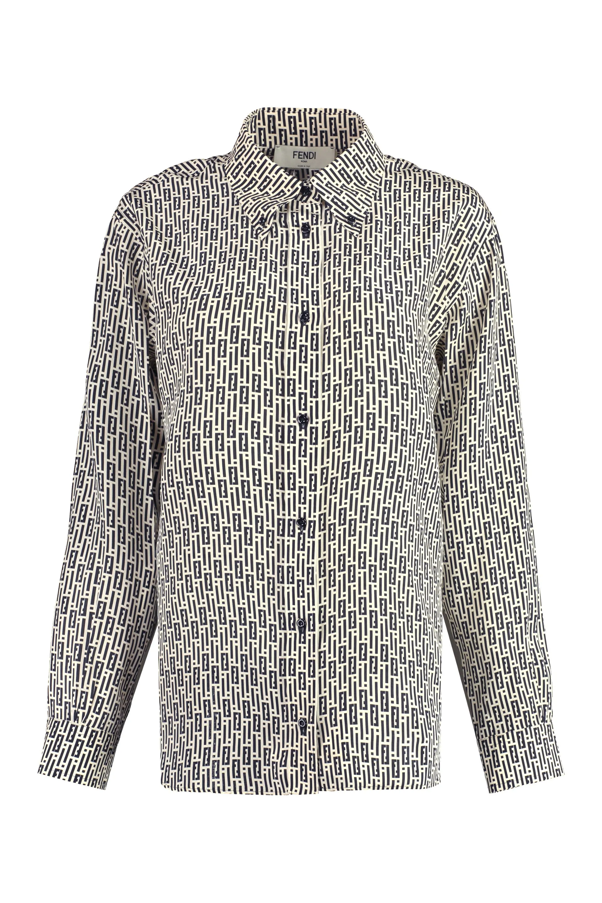 Fendi Friends of Fendi - Camicia in seta stampata