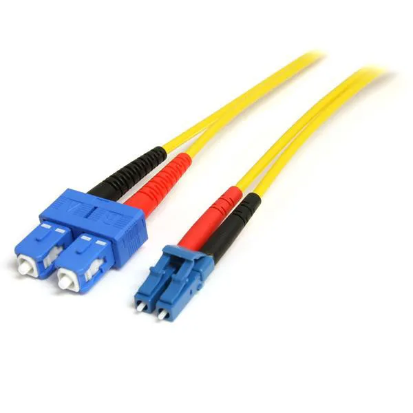Fibra ottica a Modo singolo Startech, guaina in Bassa densità di fumo, senza alogeni (LSZH) Giallo di Ø 9/125μm