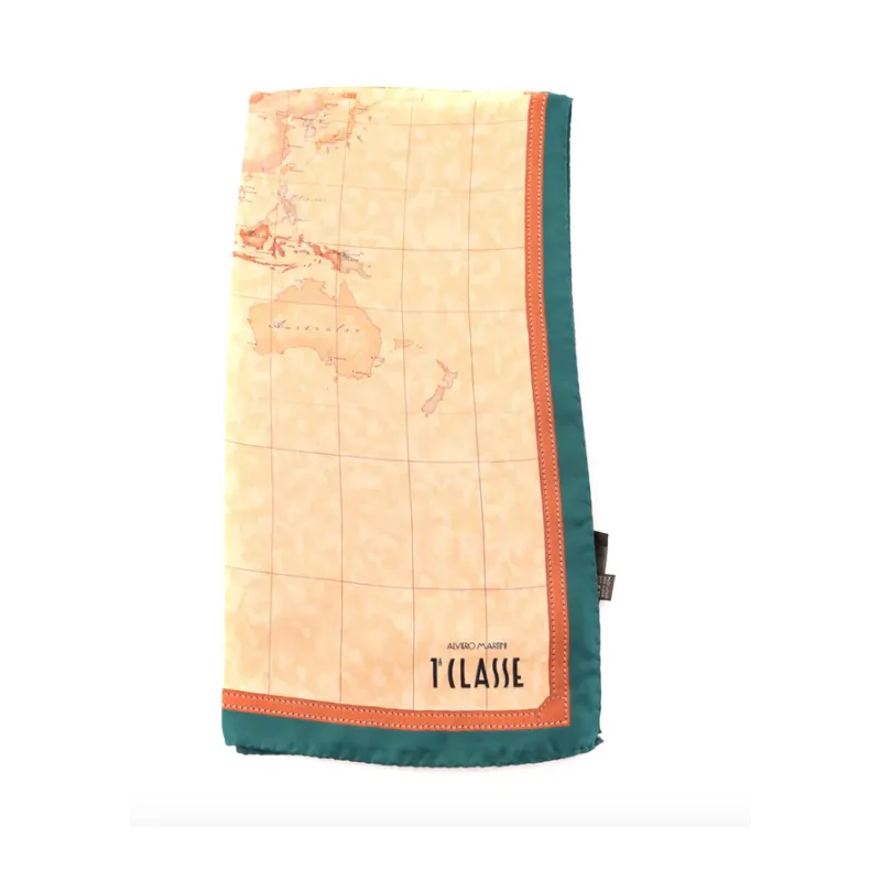 FOULARD PALM LEAF VERDE