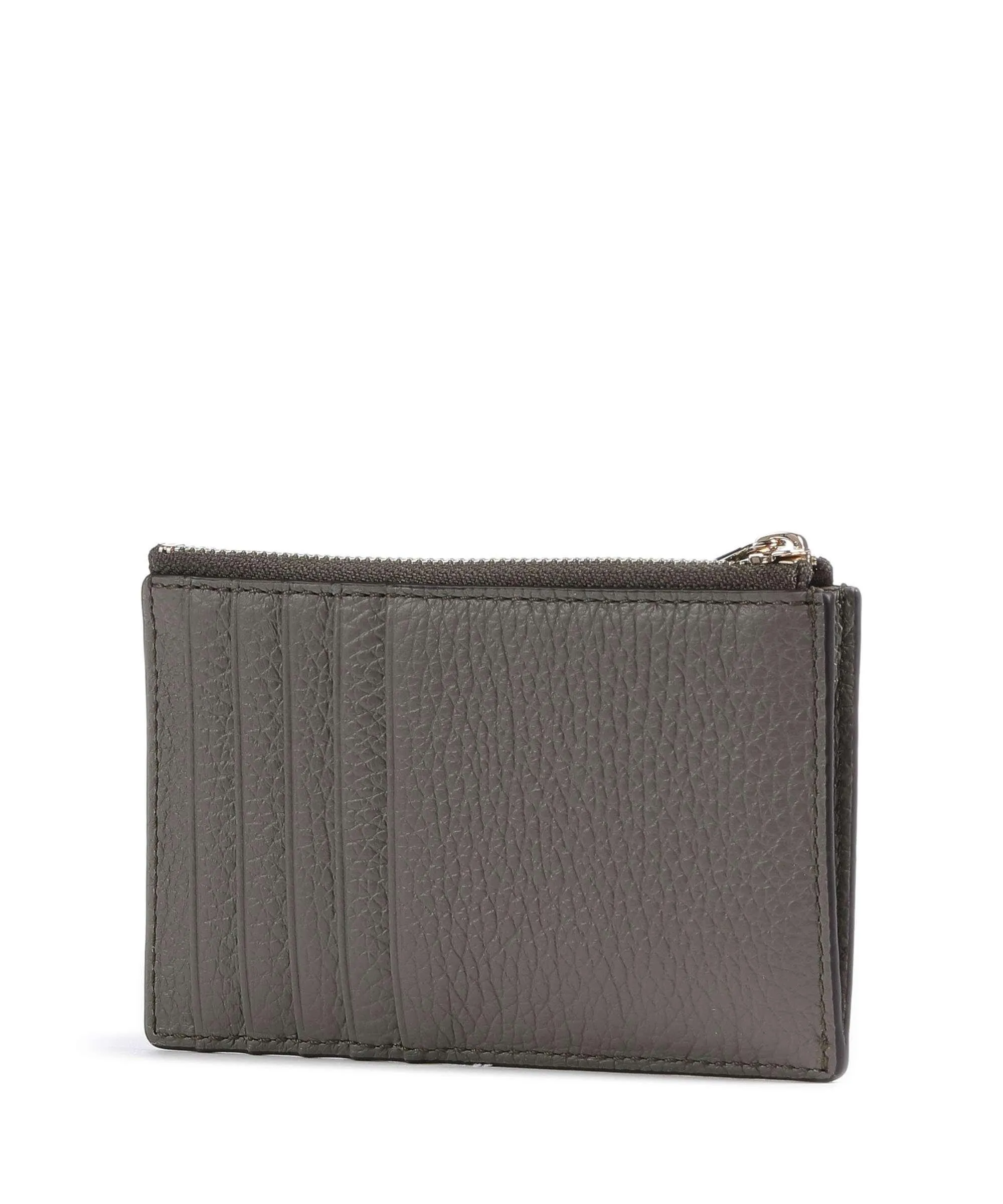  Furla Camelia M Porta carte di credito pelle granulata verde-oliva  