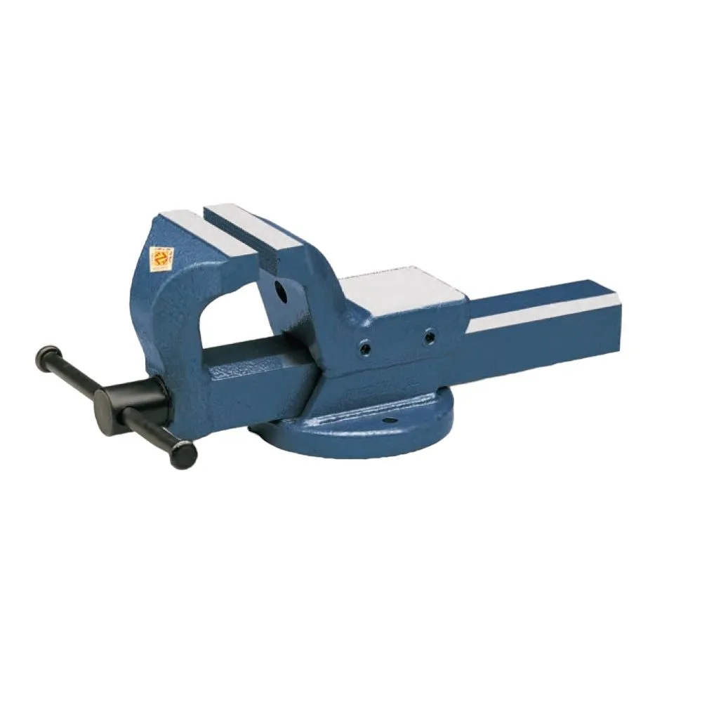 FZA MA/7 D/37 G Morsa da banco in acciaio forgiato con ganasce per tubi fisse larghe 120mm e apertura 170mm
