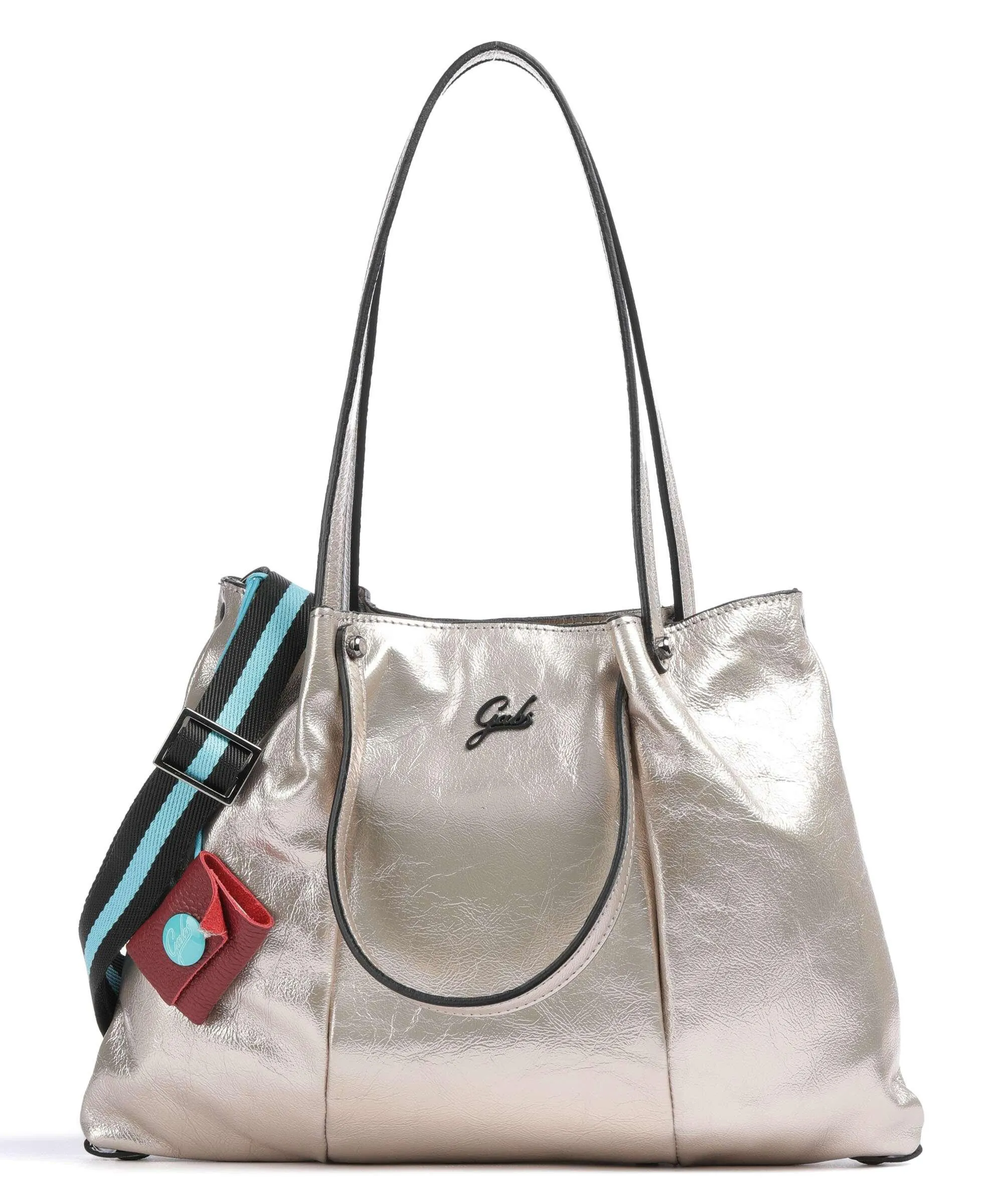  Gabs Sashi Borsa shopper pelle di vitello grana champagne  
