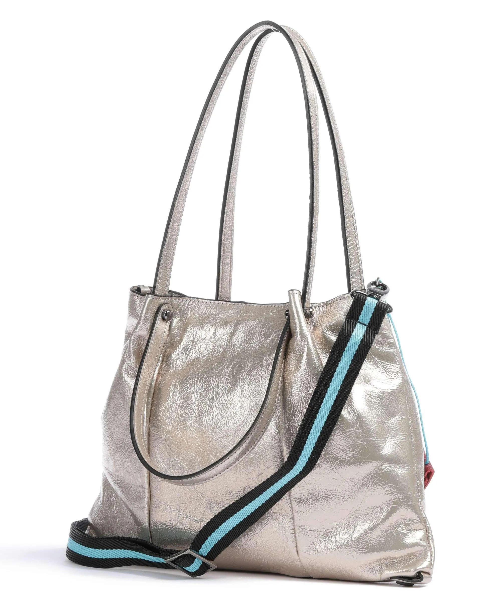  Gabs Sashi Borsa shopper pelle di vitello grana champagne  