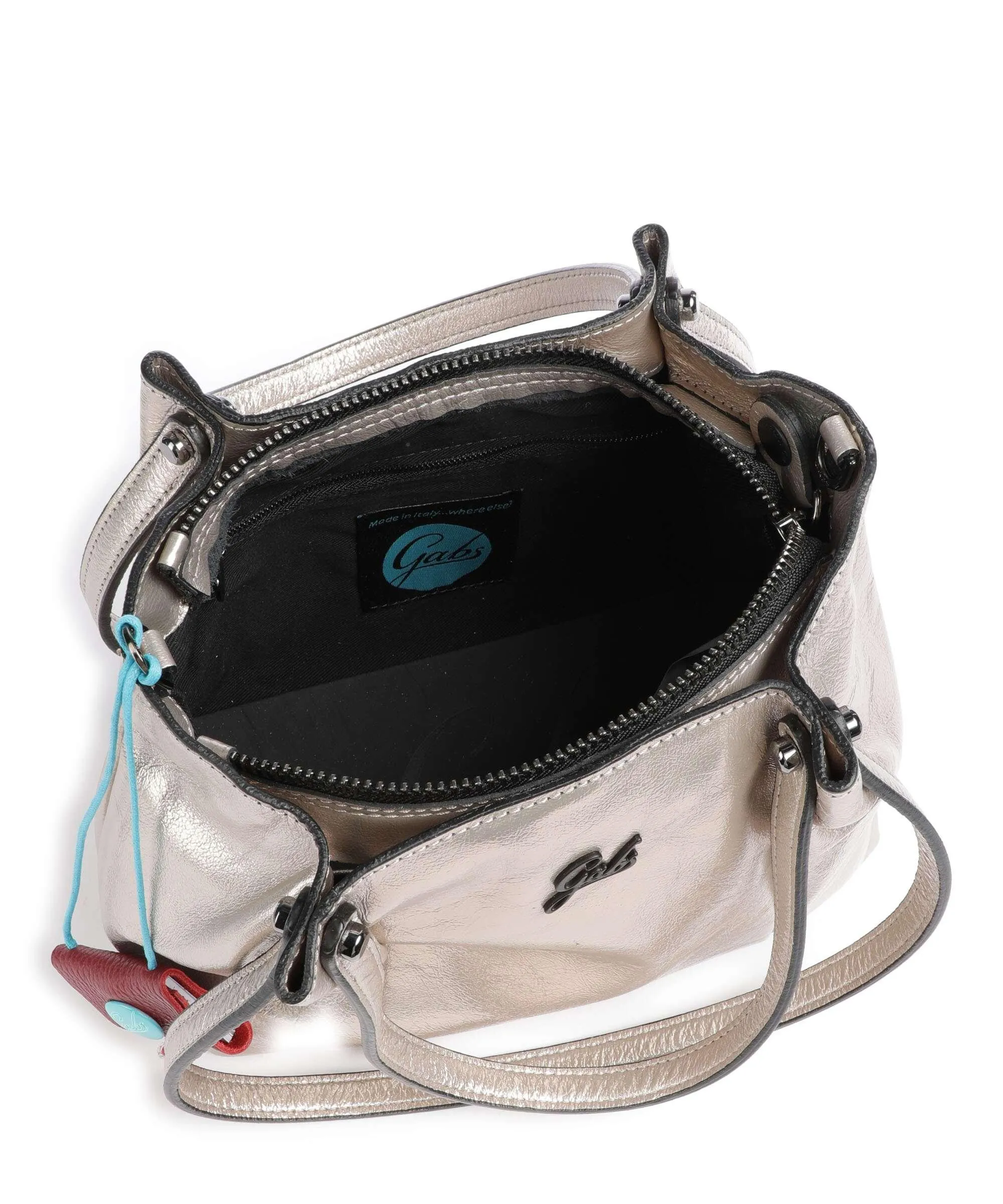  Gabs Sashi Borsa shopper pelle di vitello grana champagne  