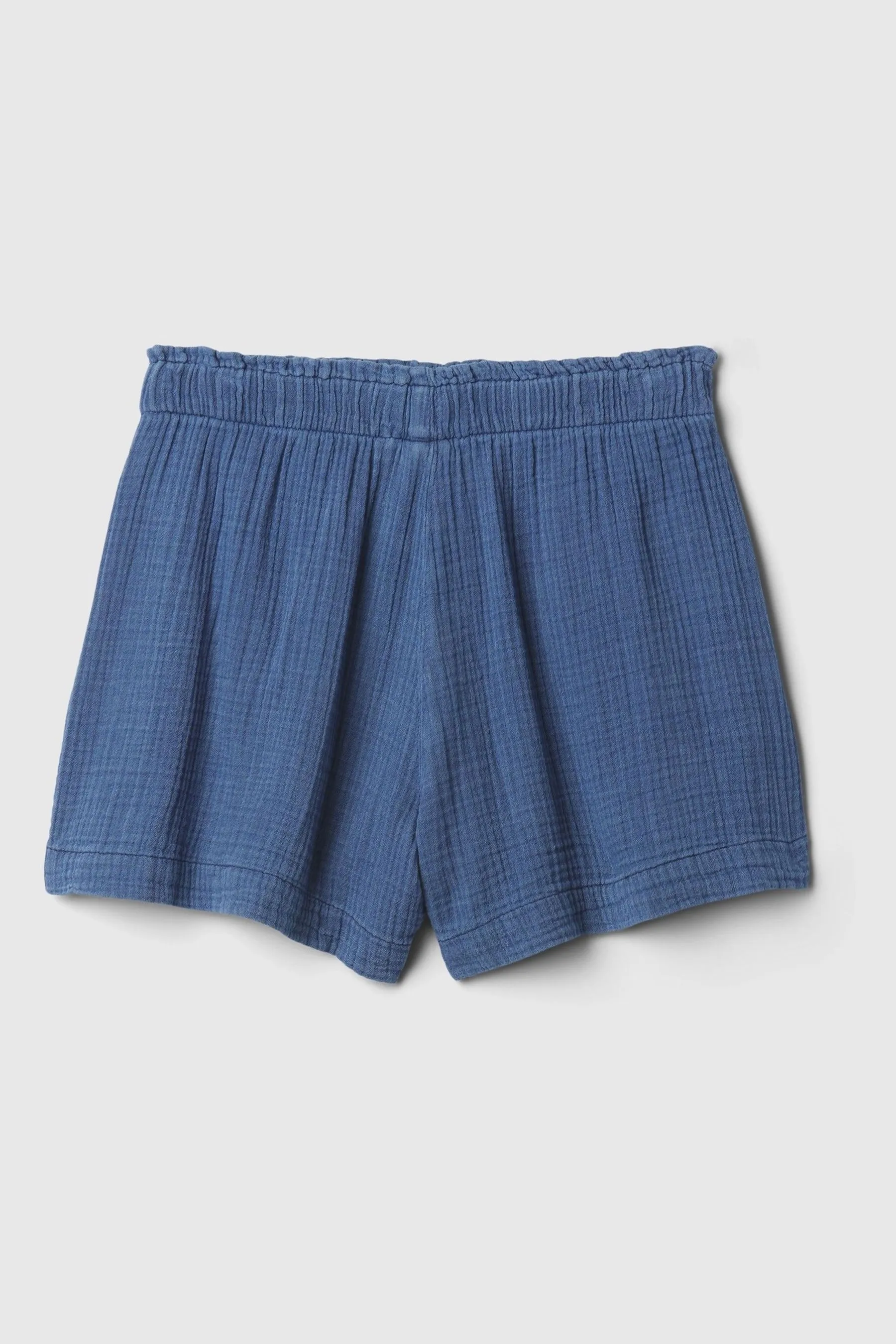 Gap - Shorts senza chiusura in cotone stropicciato    