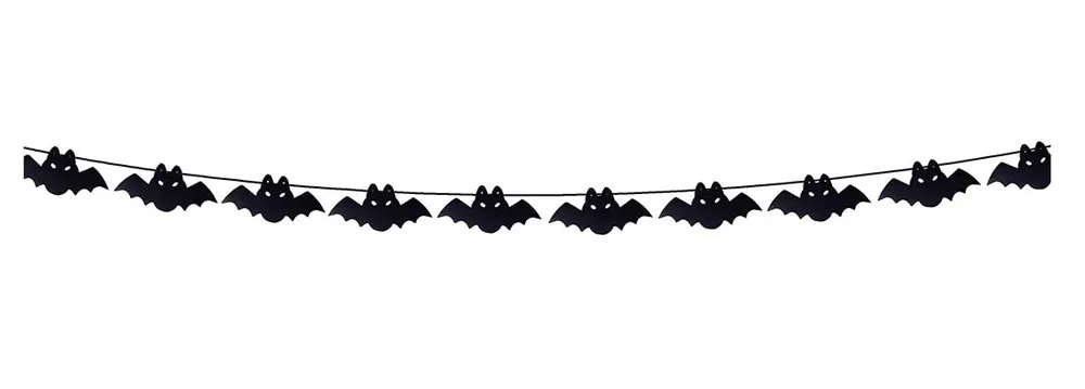 Ghirlanda di pipistrelli per Halloween 3m