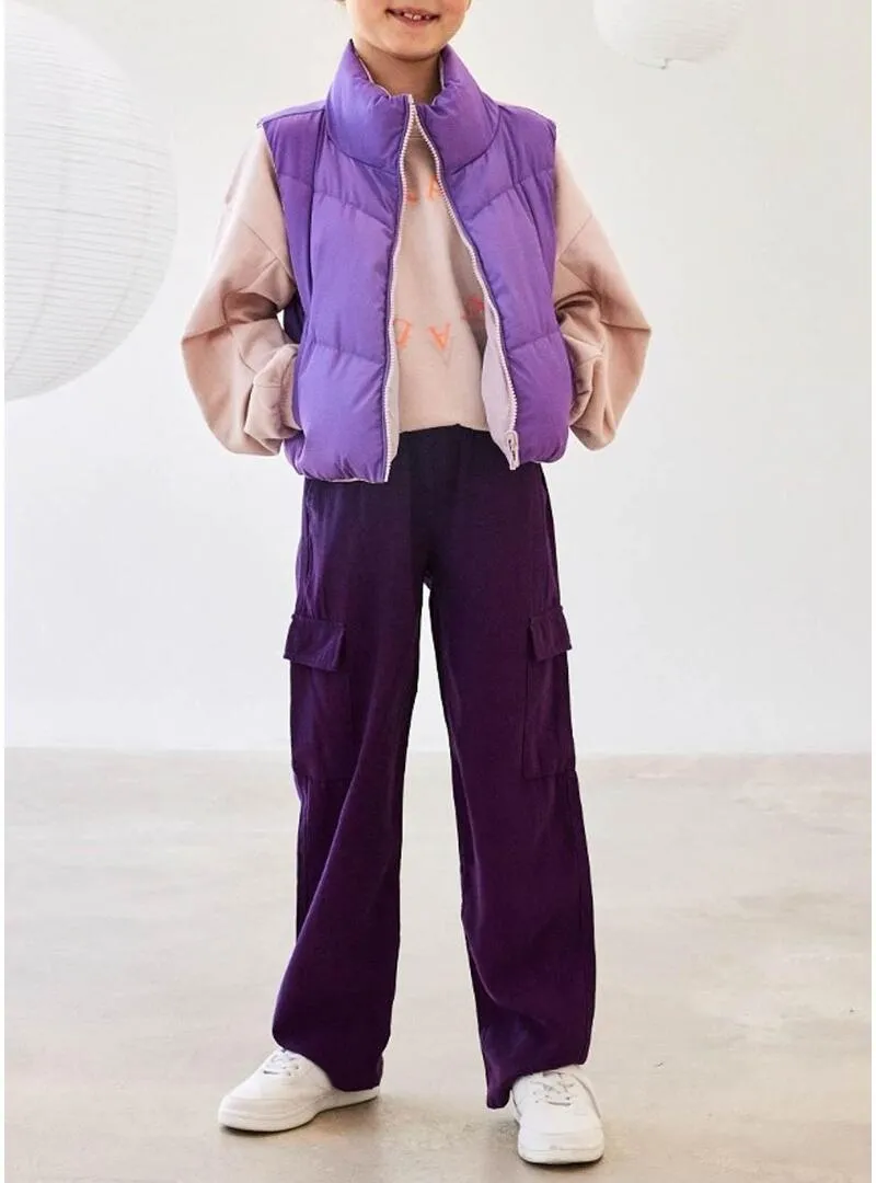 Gilet Name It Mambo viola per ragazze