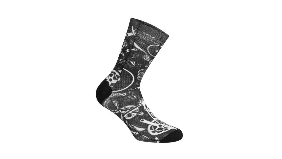GIST Calzino Print Tatoo Nero