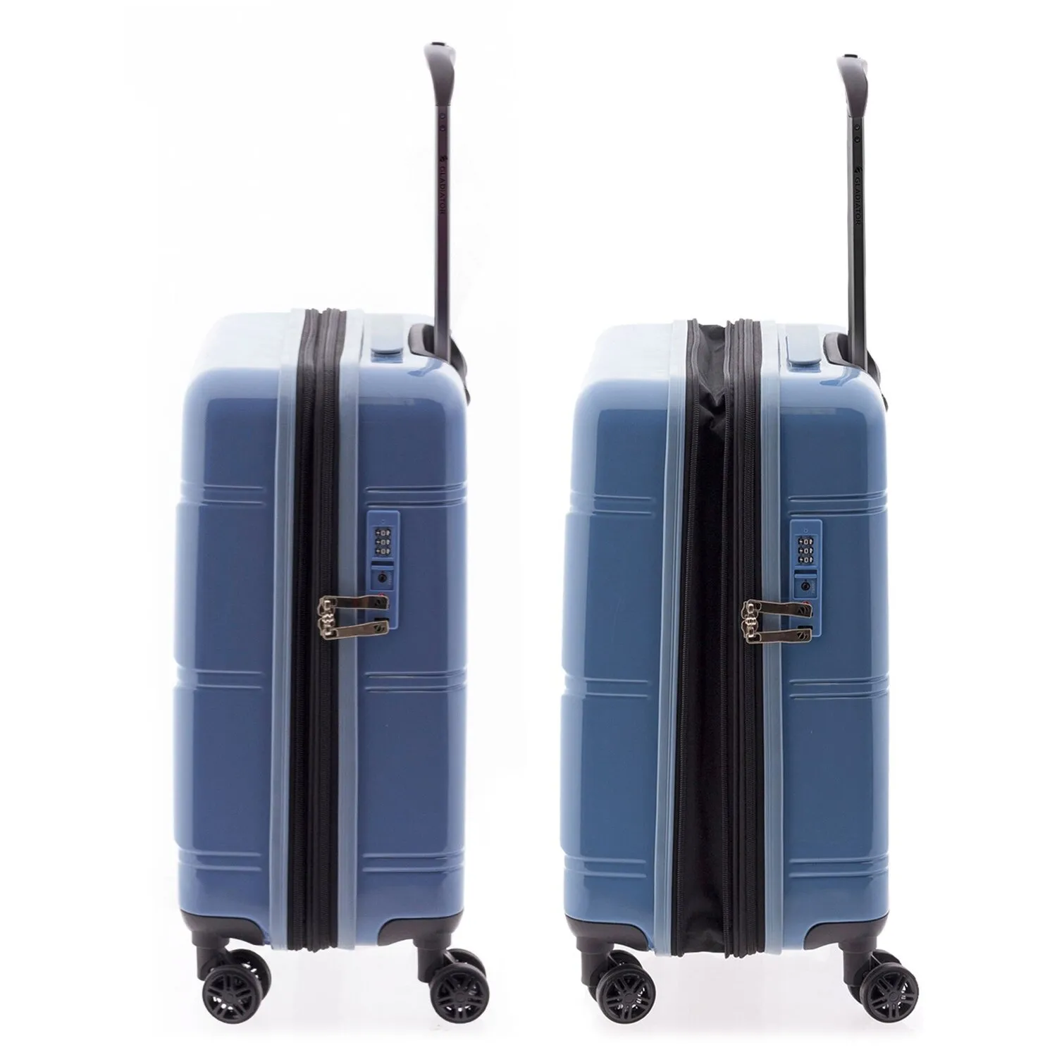 Gladiator 2200 4 ruote Carrello della cabina 55 cm con piega di espansione