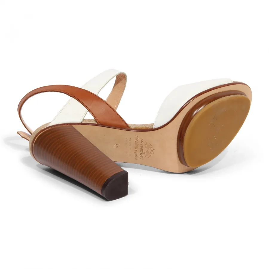 H9931 sandalo donna LA MARTINA woman leather sandal