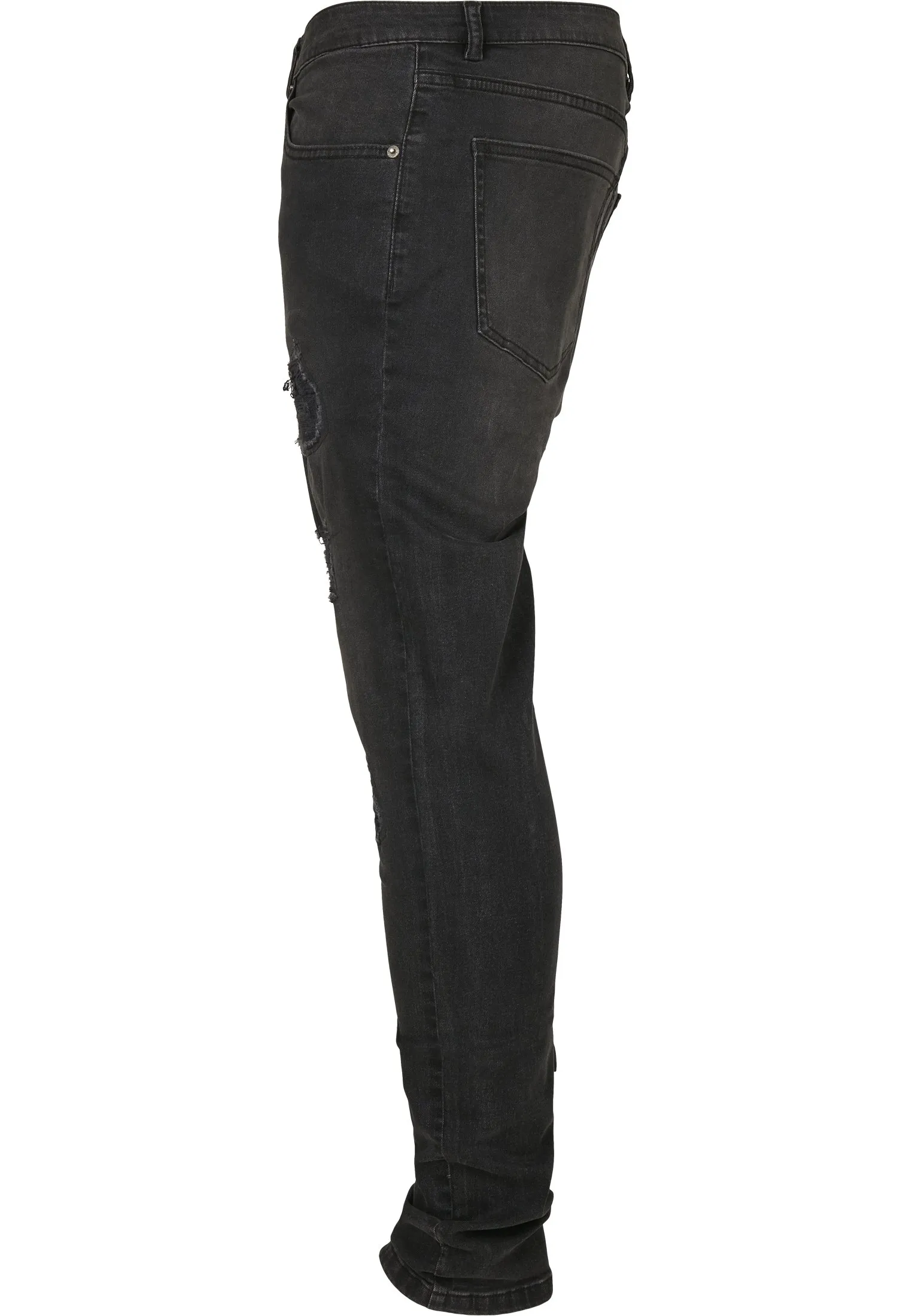 HEAVY DESTROYED SLIM FIT JEANS - Jeans slim fit