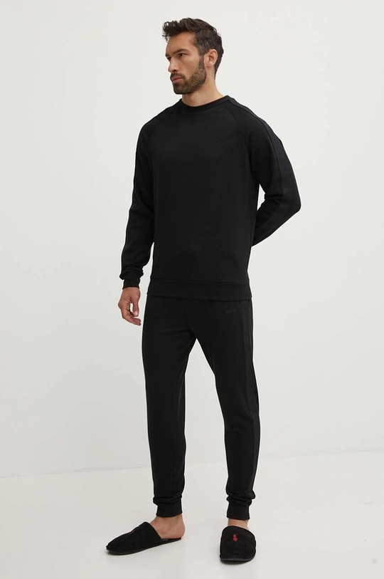 HUGO pantaloni lounge in cotone