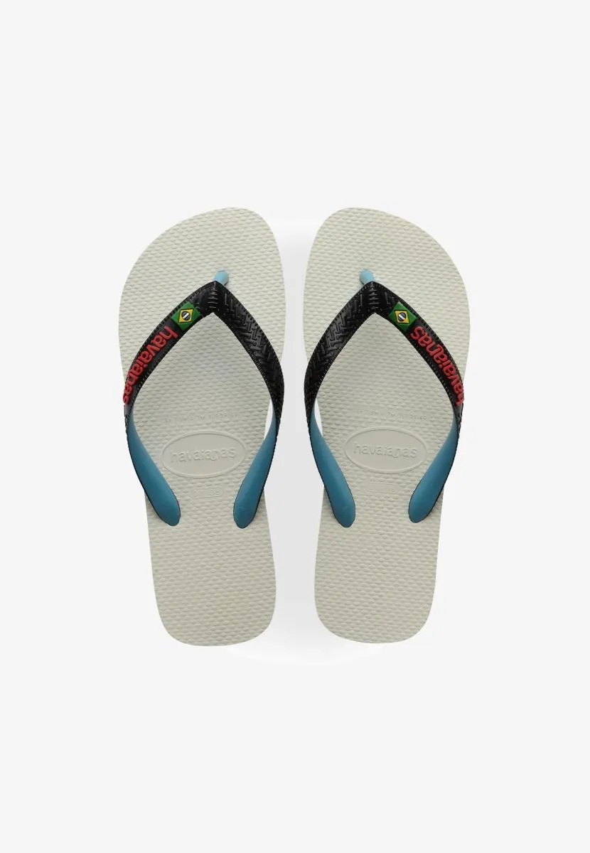 INFRADITO  HAVAIANAS 4123206 0128 BRASIL MIX WHITE/BLACK