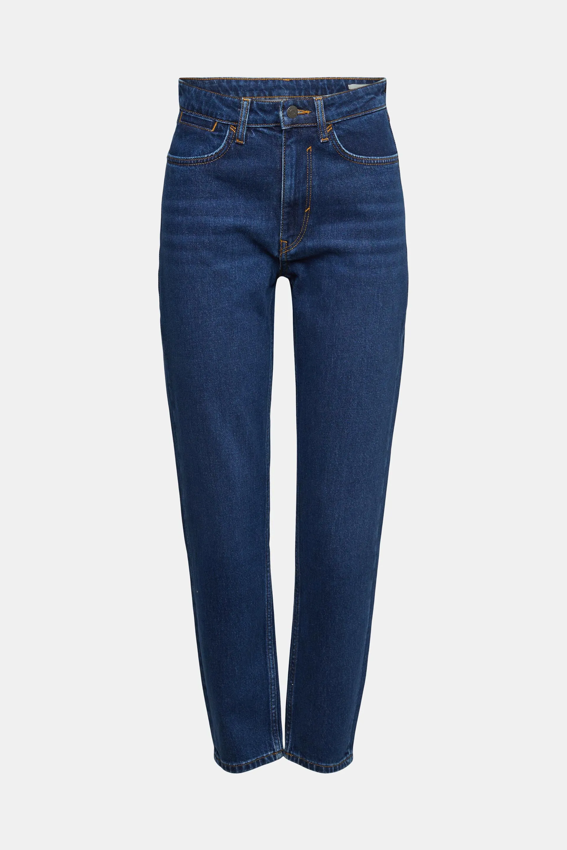 Jeans dritti a vita alta