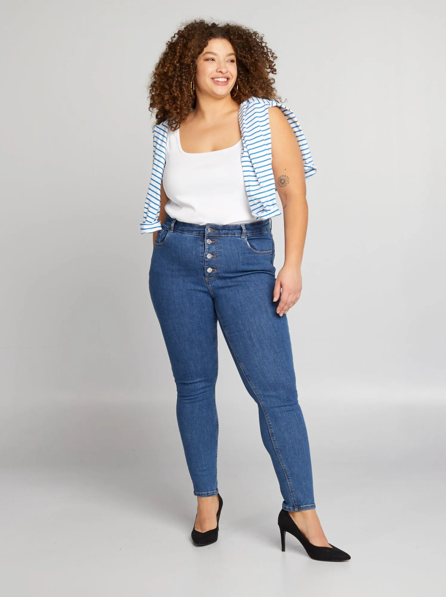 Jeans skinny L28 - BLU
