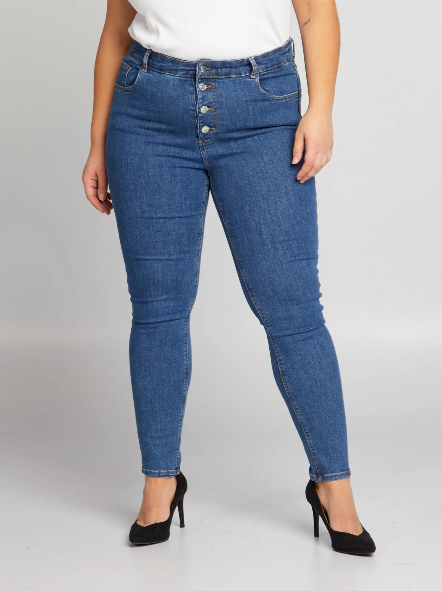 Jeans skinny L28 - BLU