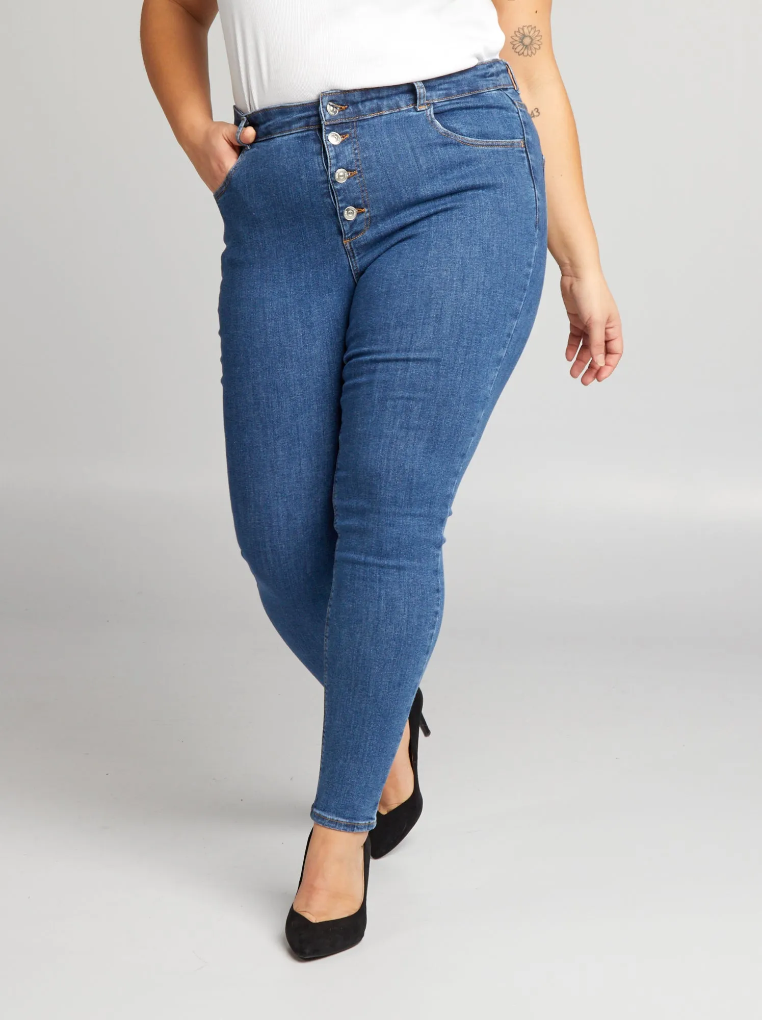 Jeans skinny L28 - BLU