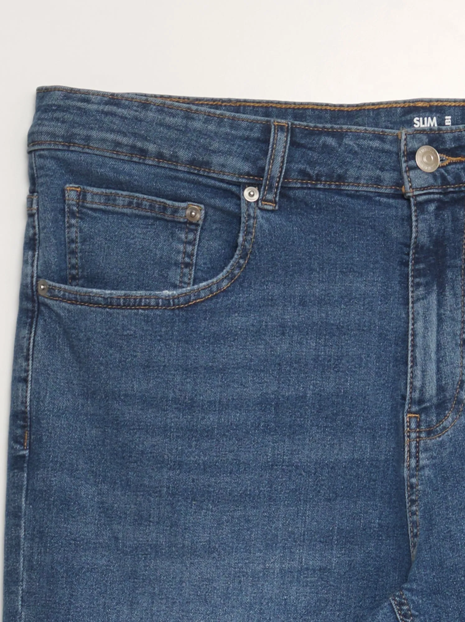 Jeans slim fit in cotone stretch - L36 - BLU