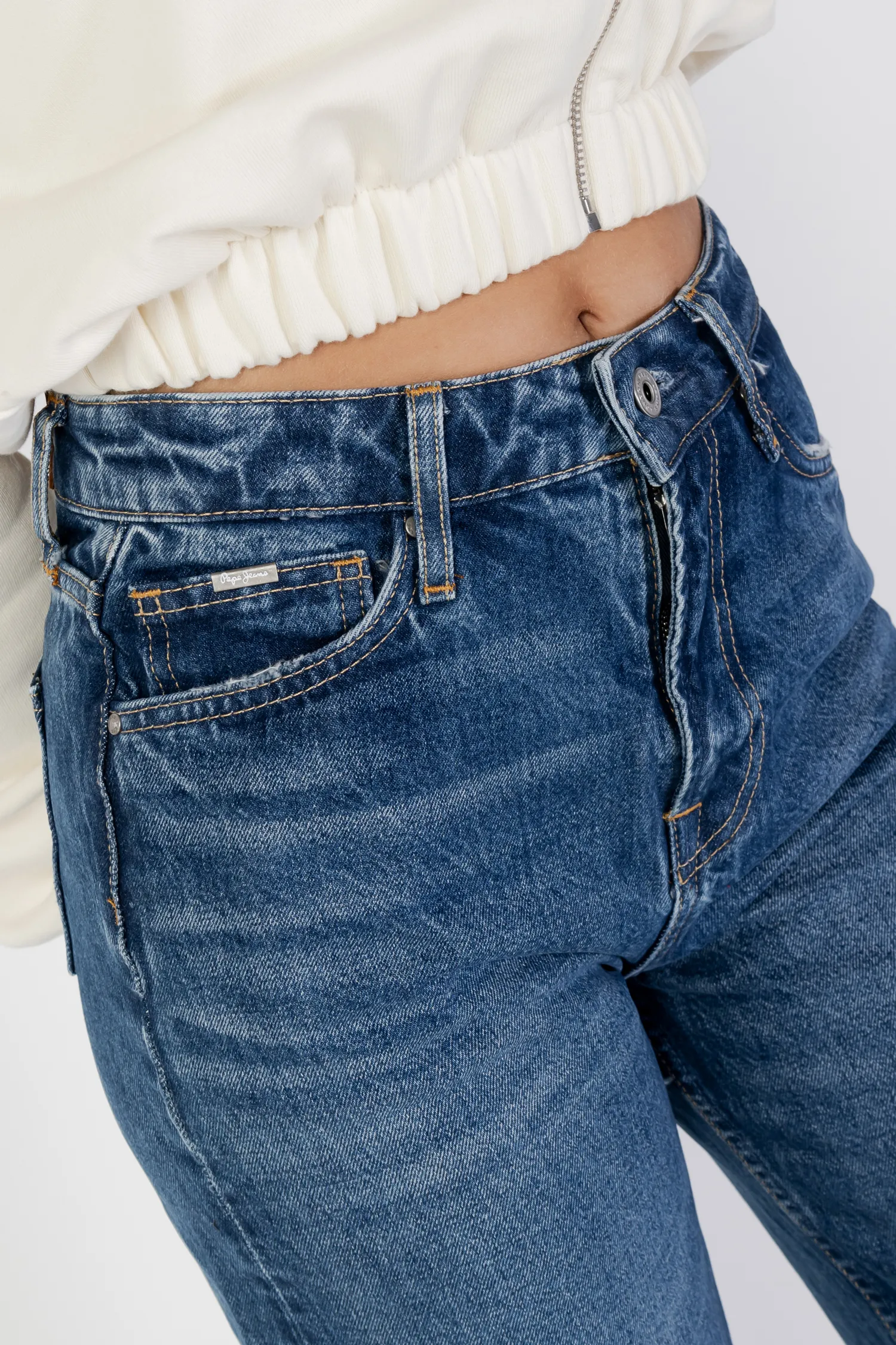 Jeans slim Pepe Jeans lexa sky high Denim