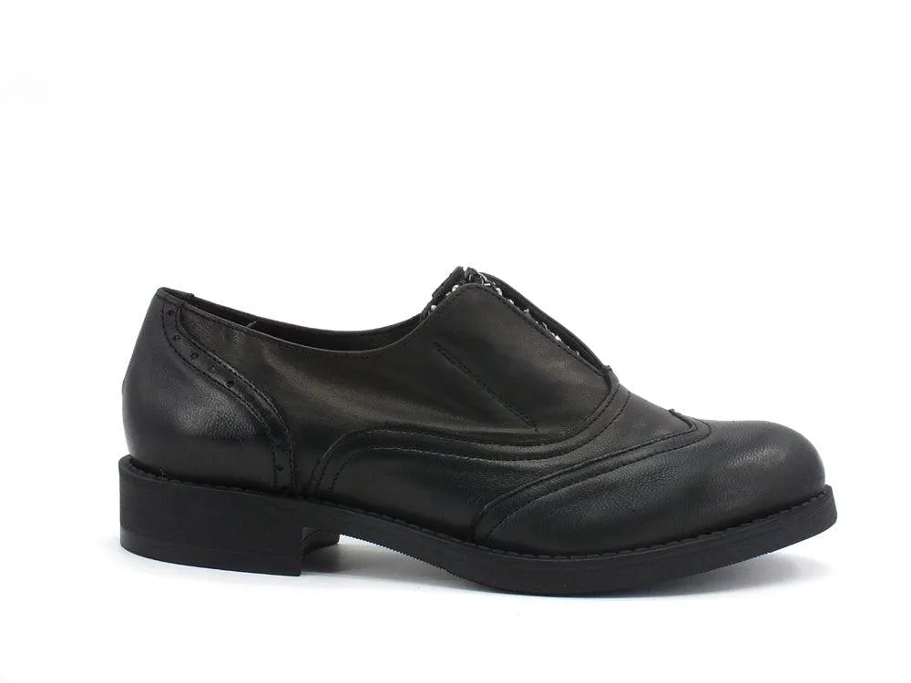 JIUDIT Derby Scarpa Pietre Nero JFW1980