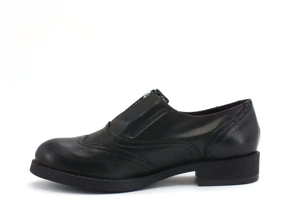 JIUDIT Derby Scarpa Pietre Nero JFW1980