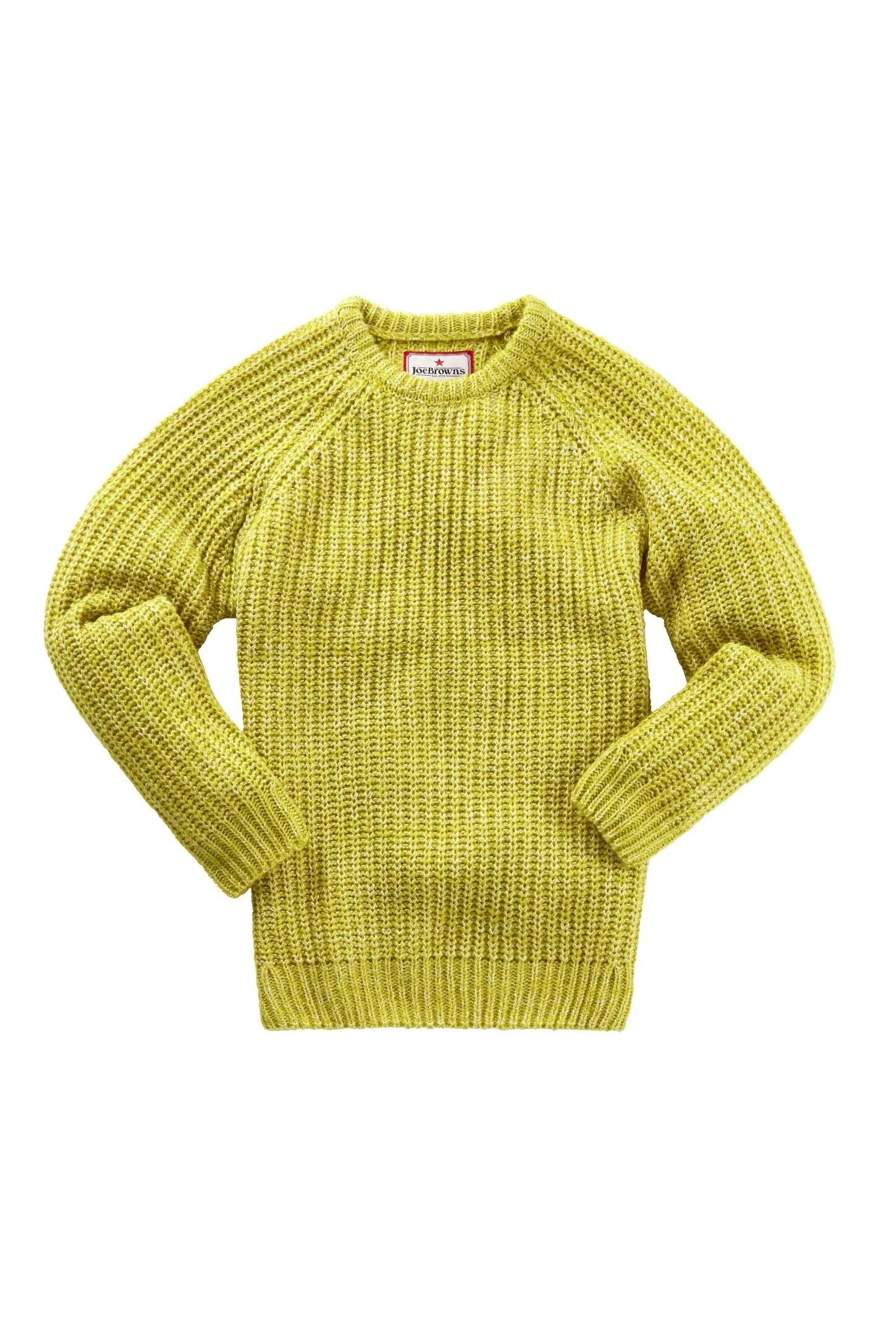 Joe Browns Chunky Knit Crew Neck Fisherman Jumper    