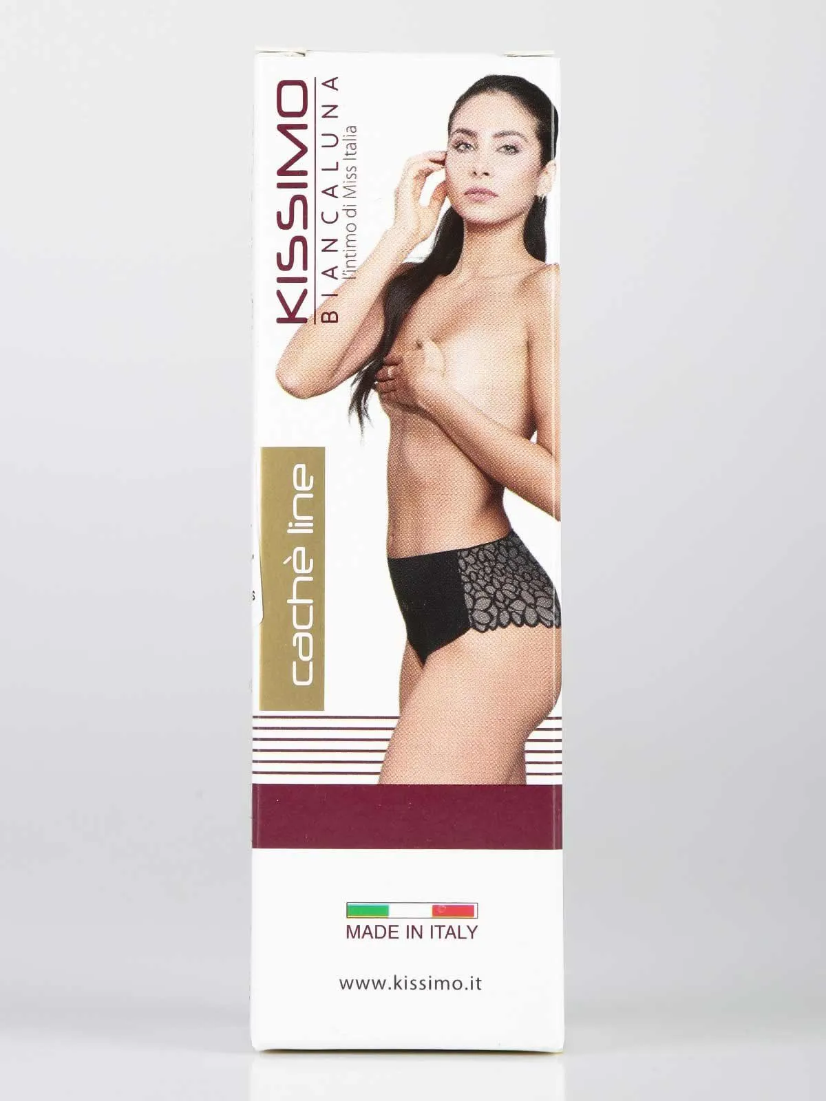 Kissimo Culotte taille haute invisible avec dentelle