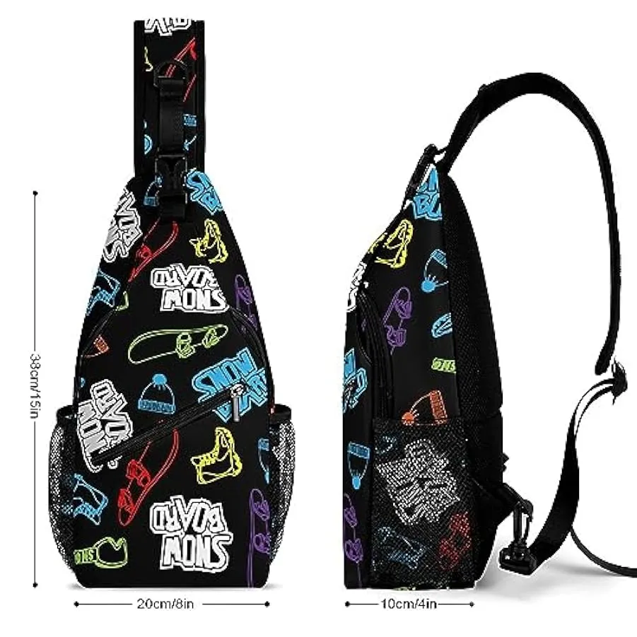 KWQDOZF Stile 1 Zaino a tracolla Borsa a tracolla Borsa a tracolla a tracolla Palestra Ciclismo Viaggio Escursionismo Zaino per 