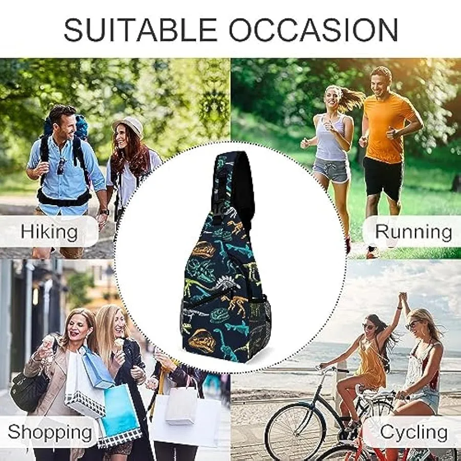 KWQDOZF Stile 1 Zaino a tracolla Borsa a tracolla Borsa a tracolla a tracolla Palestra Ciclismo Viaggio Escursionismo Zaino per 