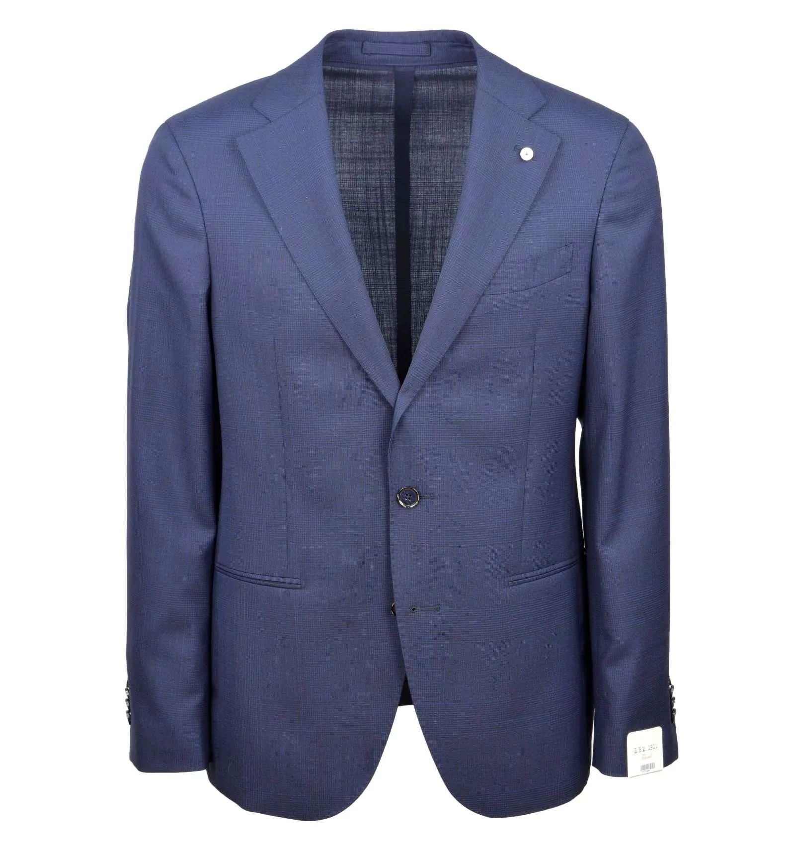 L.B.M. 1911 uomo abito sartoriale monopetto blu Galles 3673 33119/2