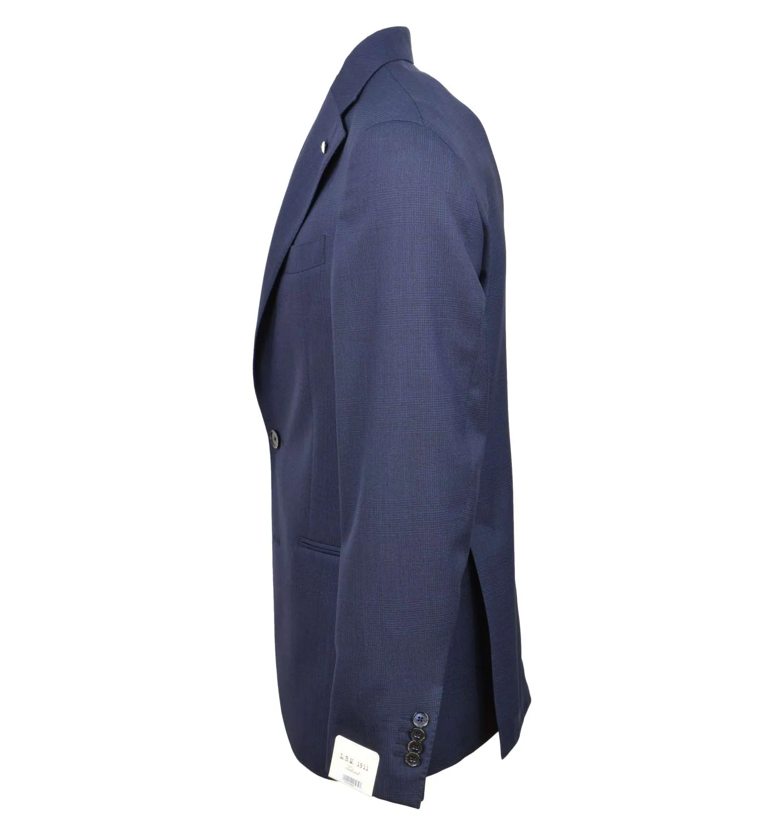 L.B.M. 1911 uomo abito sartoriale monopetto blu Galles 3673 33119/2