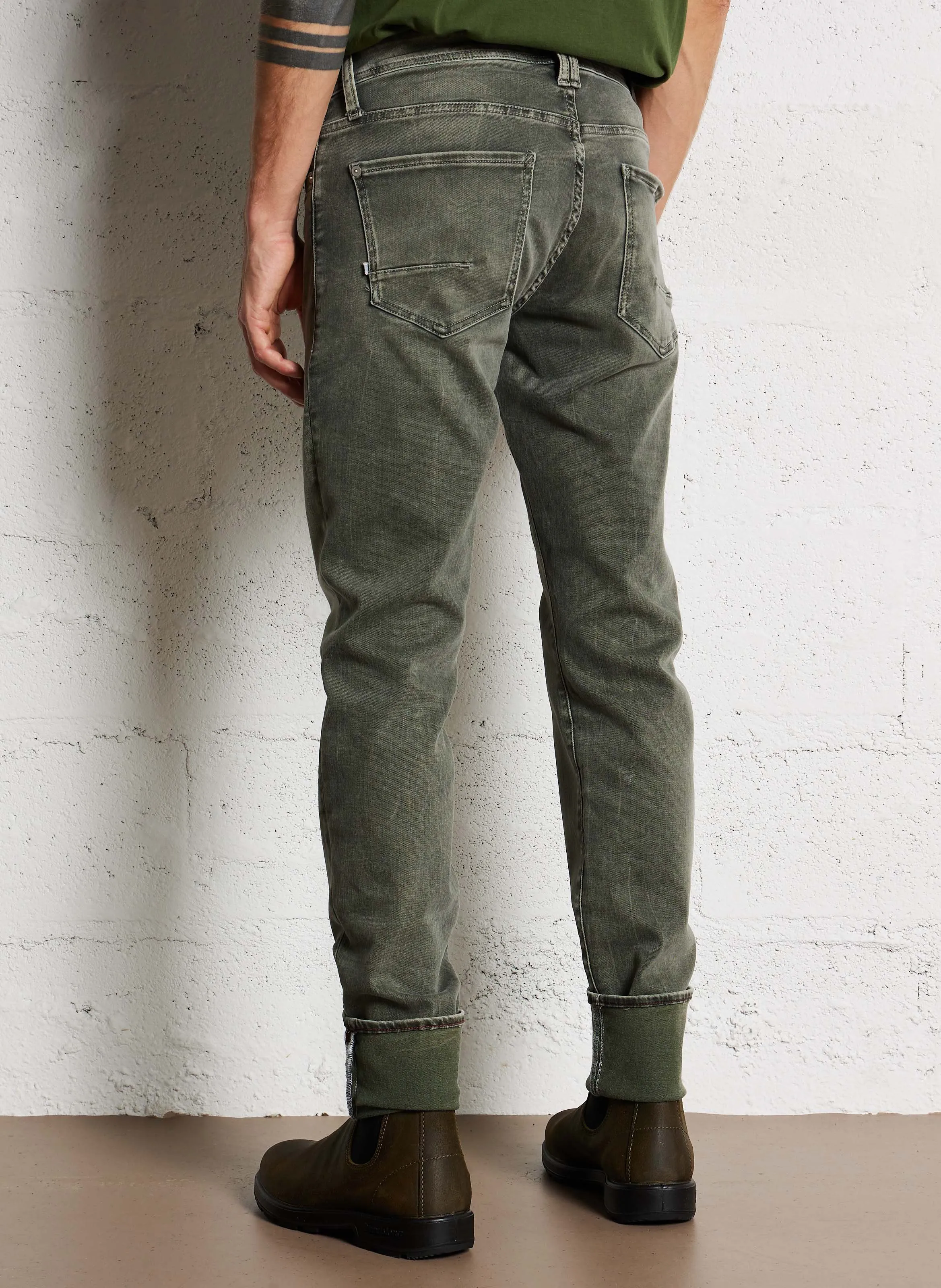  LE TEMPS DES CERISES   700/11JO - Jeans aderenti in misto cotone | Grigio