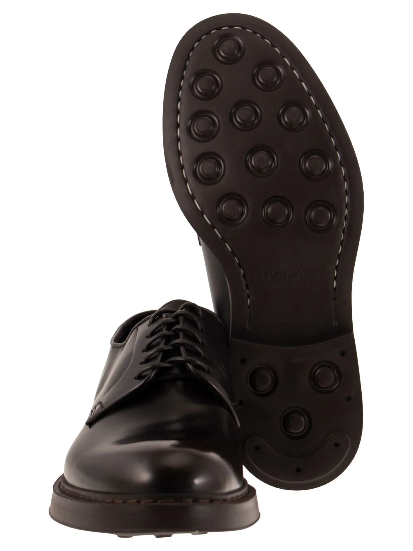Leather Derby lace-up