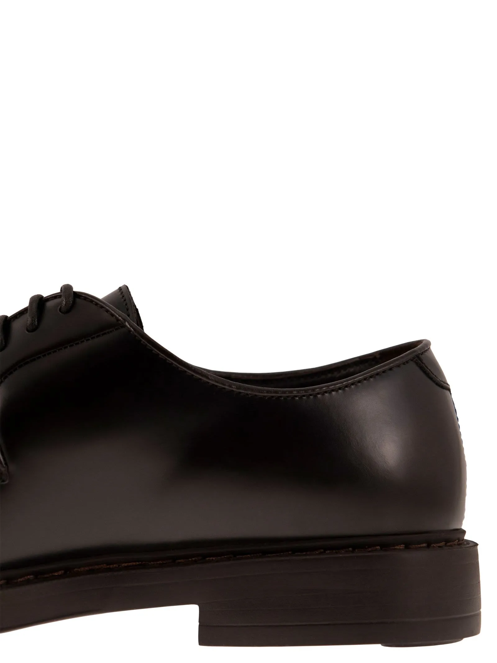 Leather Derby lace-up