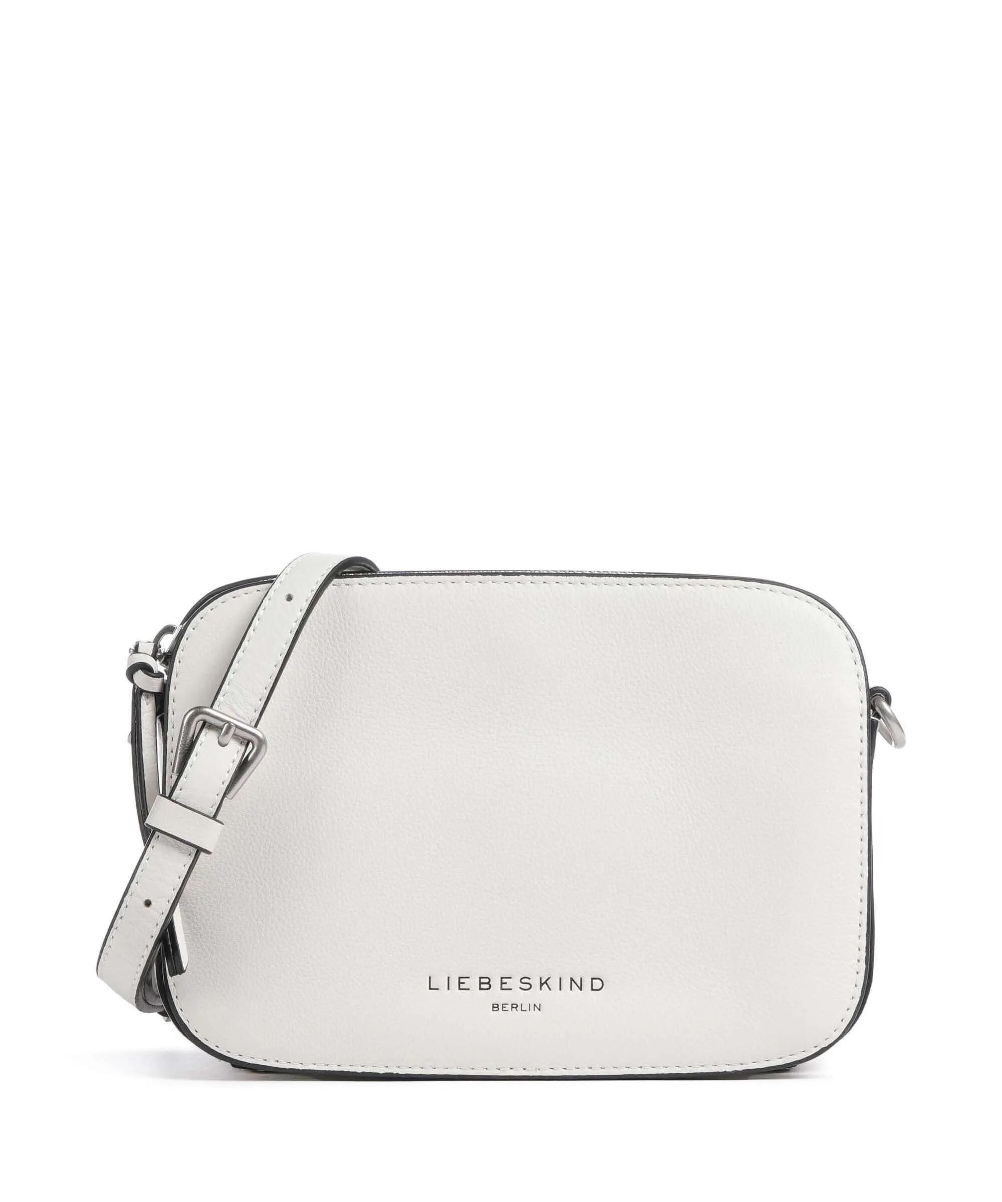  Liebeskind Harris Luka Borsa a tracolla pelle granulata bianco  