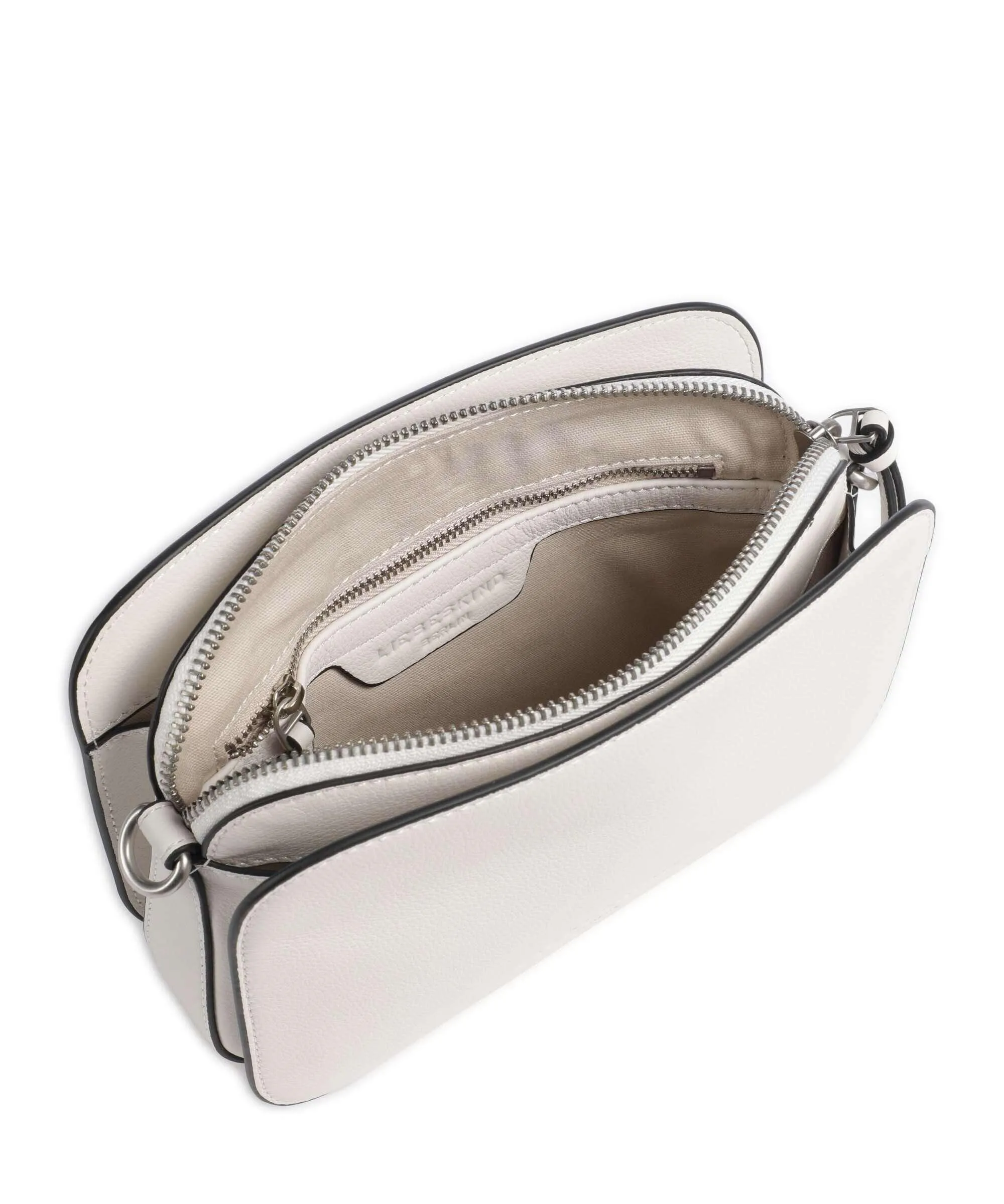  Liebeskind Harris Luka Borsa a tracolla pelle granulata bianco  