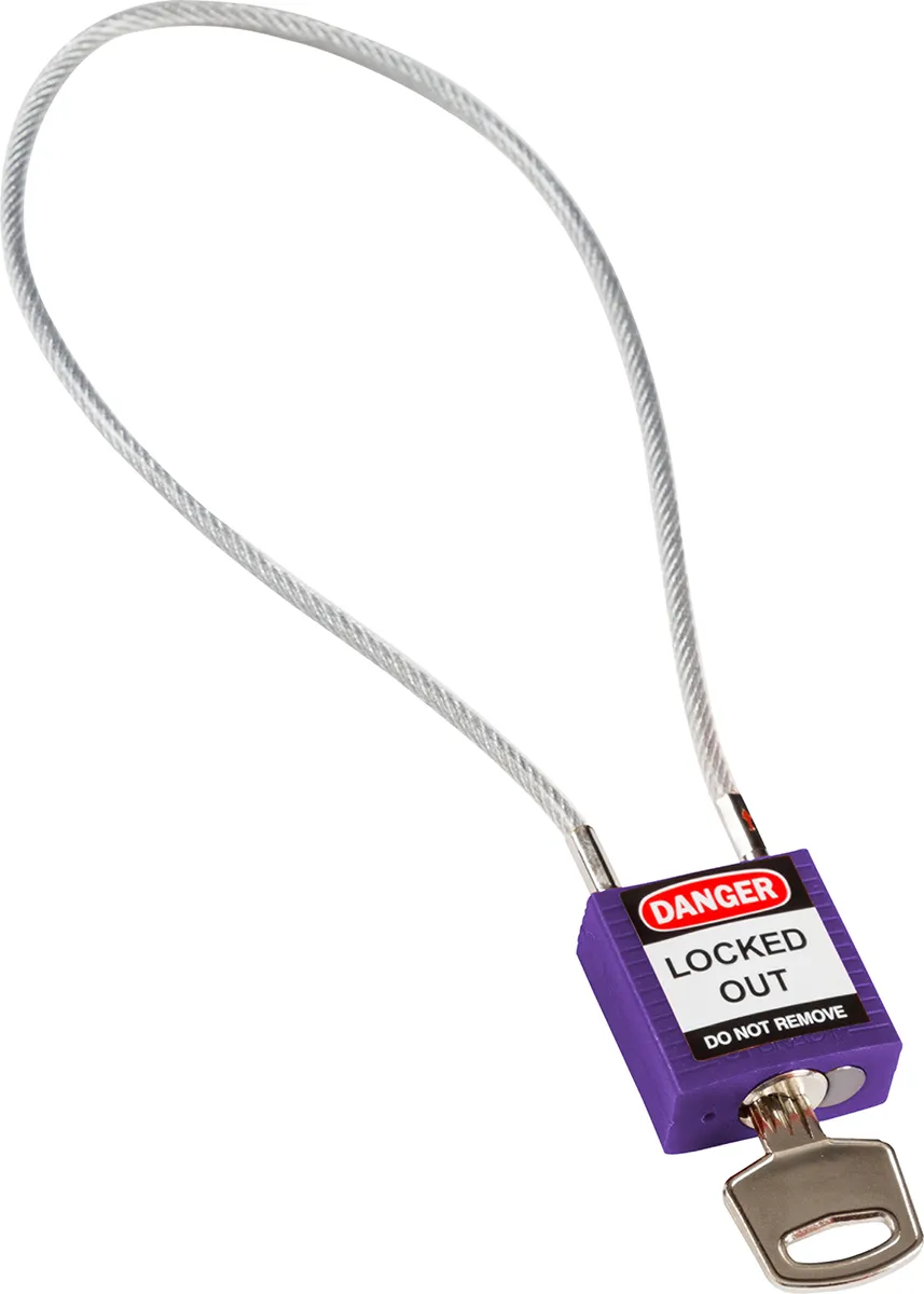 Lucchetti di sicurezza Brady in Plastica rinforzata con fibre di vetro, 1 foro di bloccaggio, grillo da 4.7mm