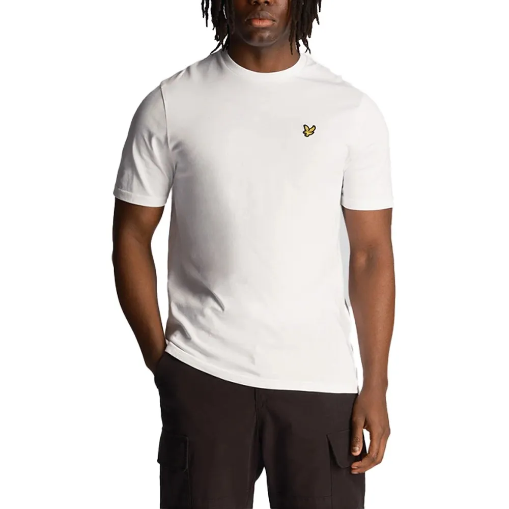 Lyle & Scott T Shirt uomo Thistle Crest Print TS2028V 626 White