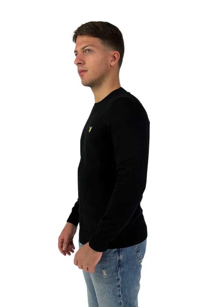 Lyle & Scott maglia girocollo cotone merino kn400vc