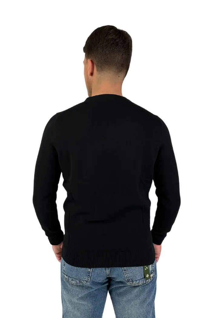Lyle & Scott maglia girocollo cotone merino kn400vc