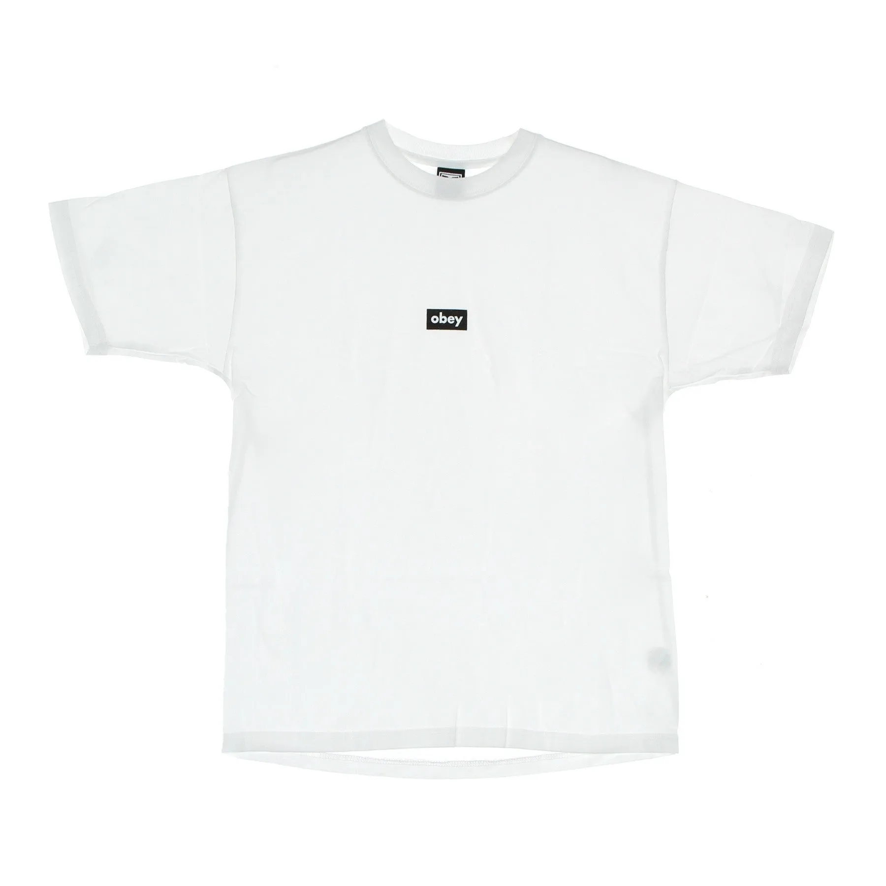 Maglietta Uomo Black Bar Heavyweight Tee White